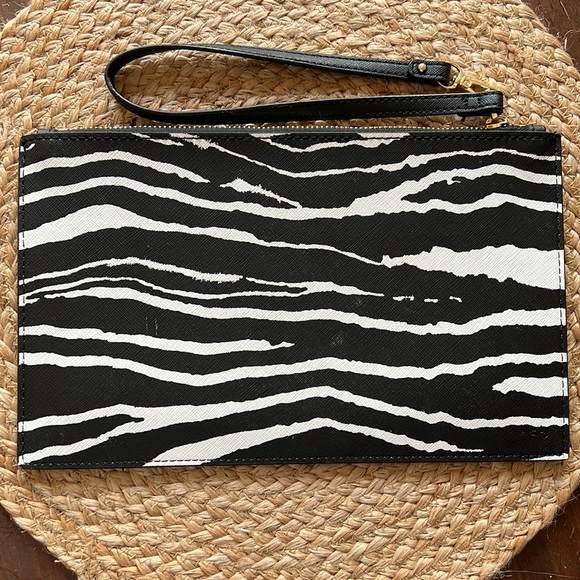 Zebra Print Trina Turk Wristlet - Picture 3 of 9